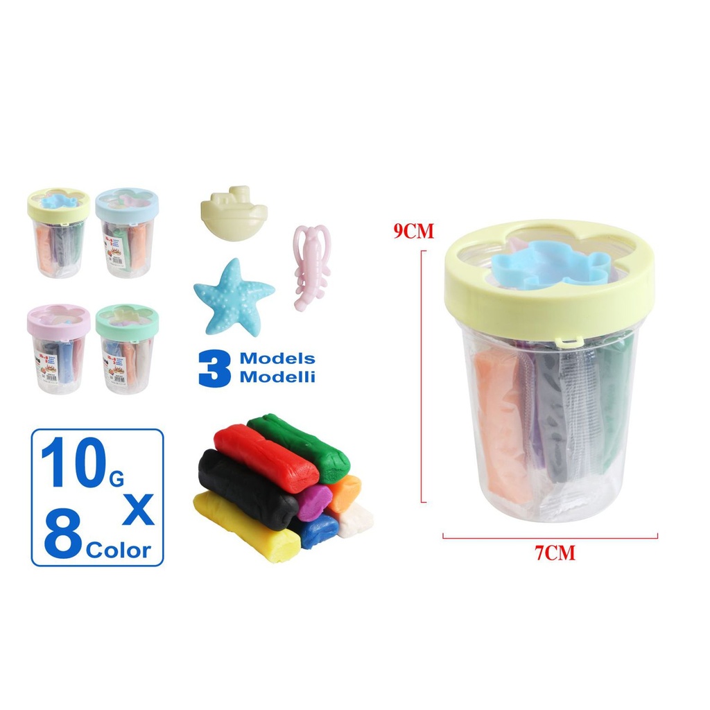 Plastilina para modelado y manualidades educativas