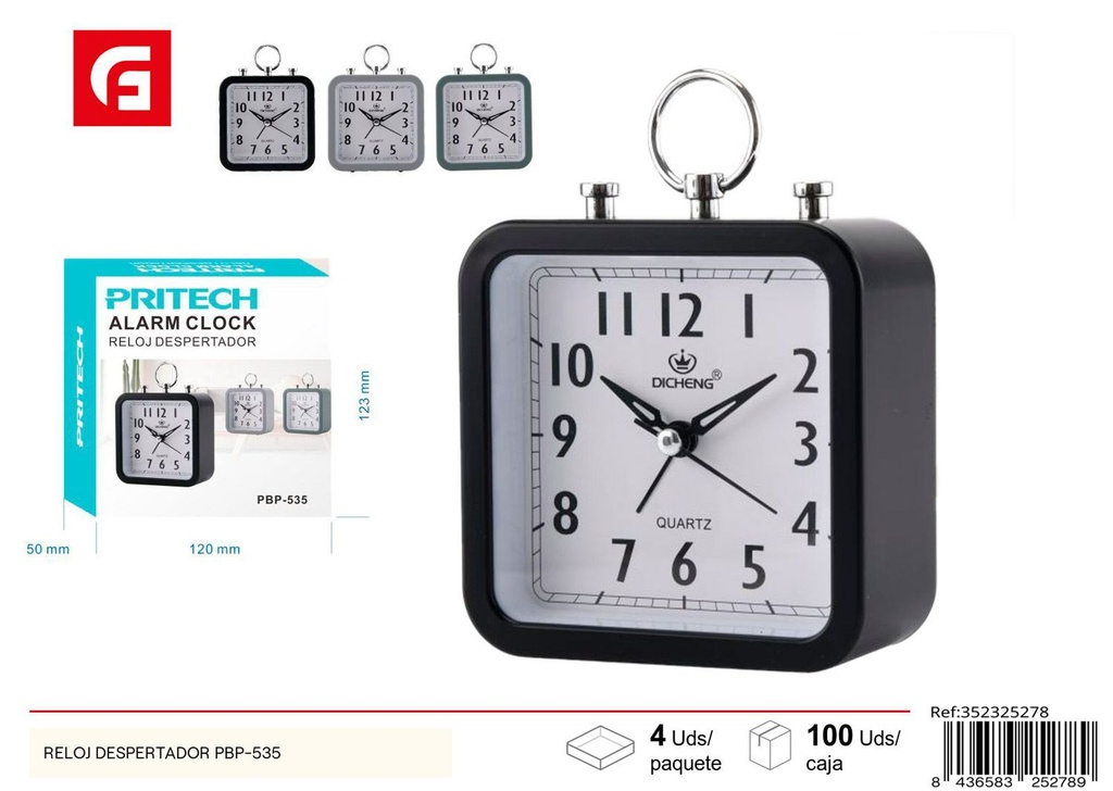 Reloj despertador PBP-535 - Electrónica y accesorios