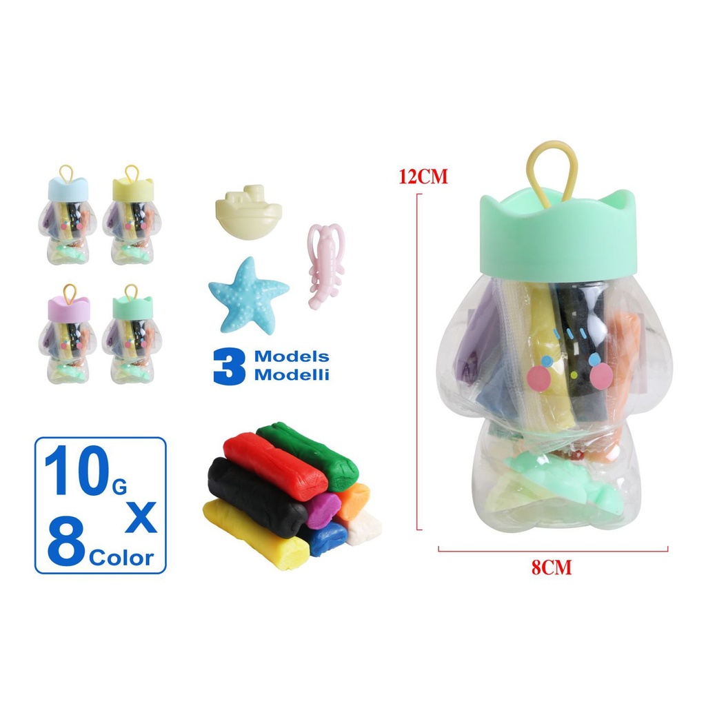 Plastilina para modelado y actividades educativas para niños