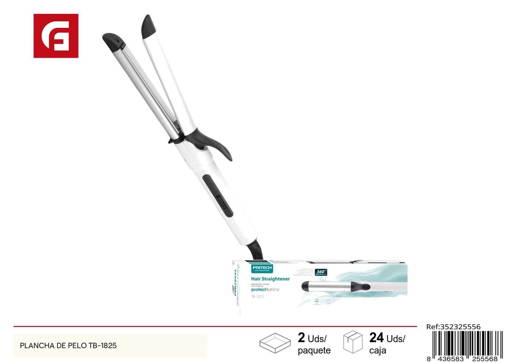 Plancha de pelo TB-1825 - Electrónica y planchas de pelo