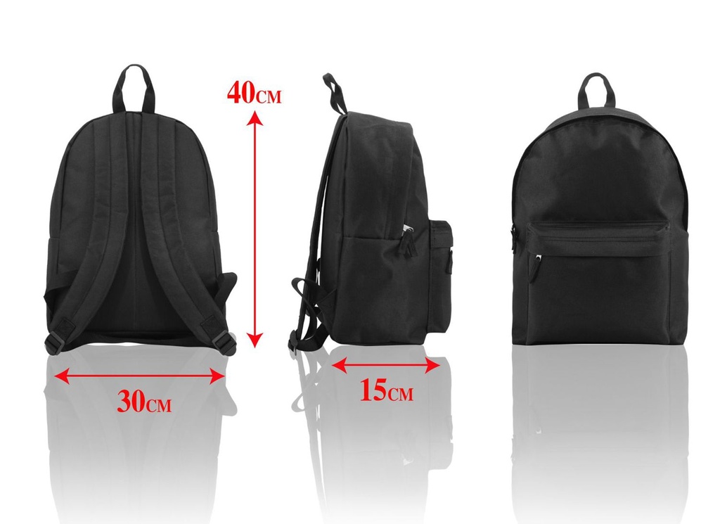 Mochila escolar con compartimento para estuche