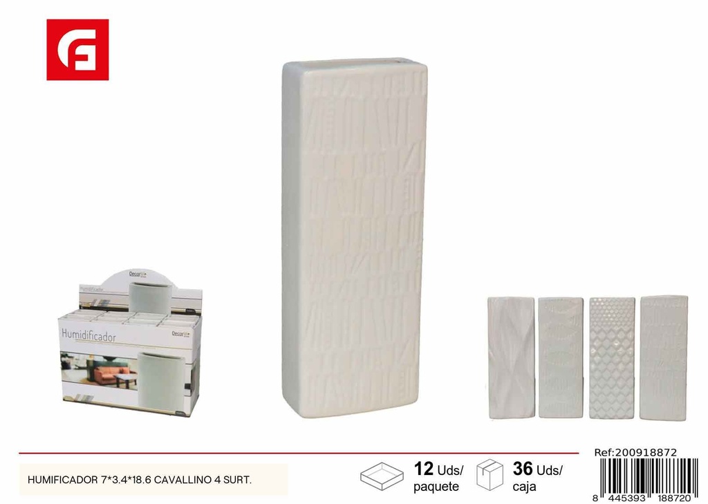 Humidificador 7x3.4x18.6 Cavallino 4 surtidos - Decoración del hogar