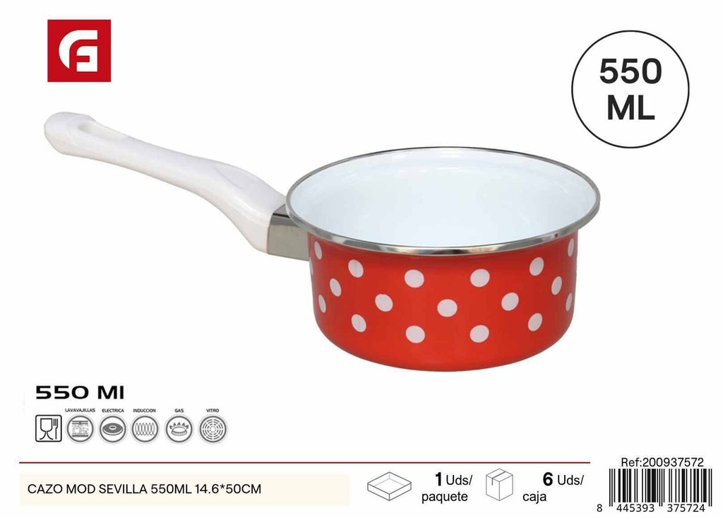 Cazo mod Sevilla 550ml - Utensilios de cocina