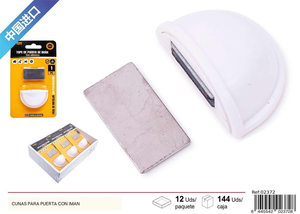 Tope para puerta con imán - Accesorios para puertas