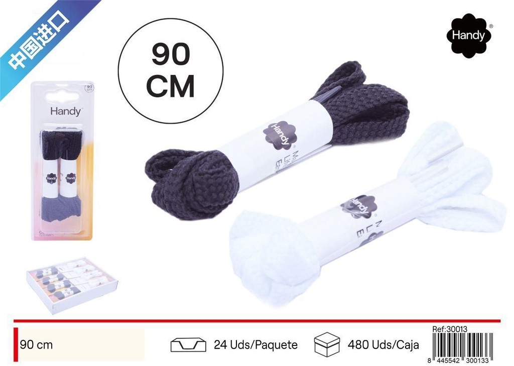 Cordones de zapato 90cm - Mercería y accesorios