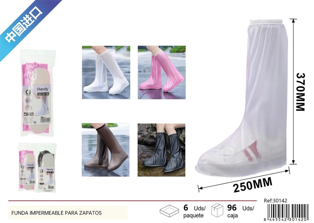 Funda impermeable para botas T35-36 - Artículos de lluvia