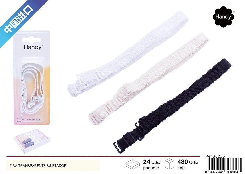 Tira transparente para sujetadores - Accesorios de costura