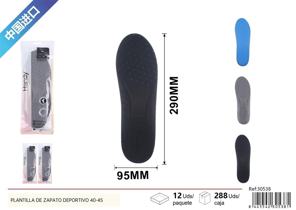 Plantilla de zapato deportivo de compresión 40-45 - Accesorios de calzado