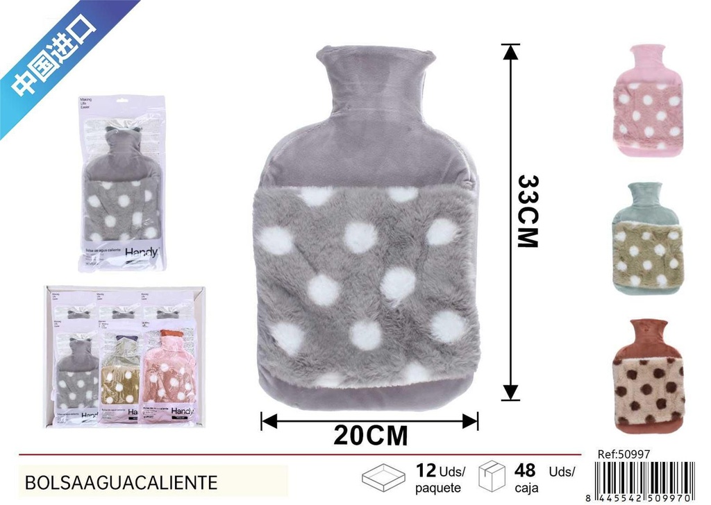 Bolsa de agua caliente 45% de gel 1L - Artículos de hogar