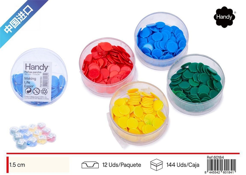 Ficha de juego 100 pcs - Juguetes de mesa