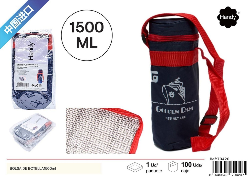 Bolsa de botella 1500 ml - Accesorios para verano 