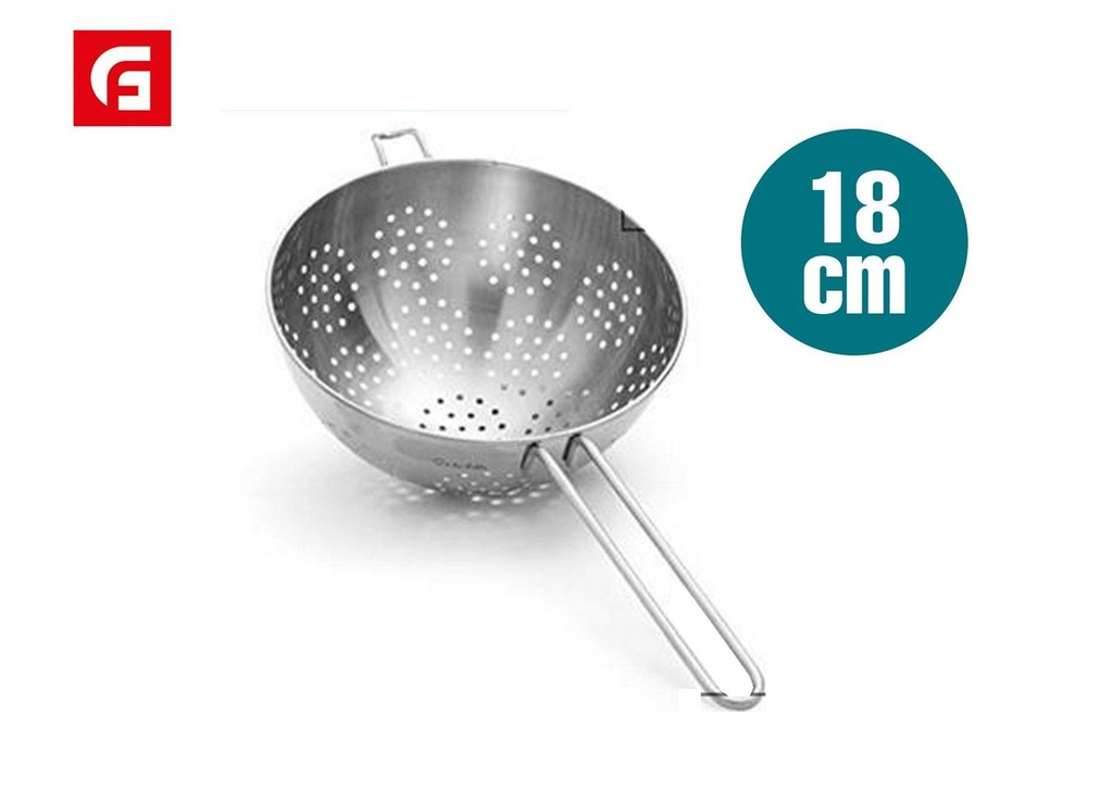 Colador con mango 18 cm - Utensilios de cocina 