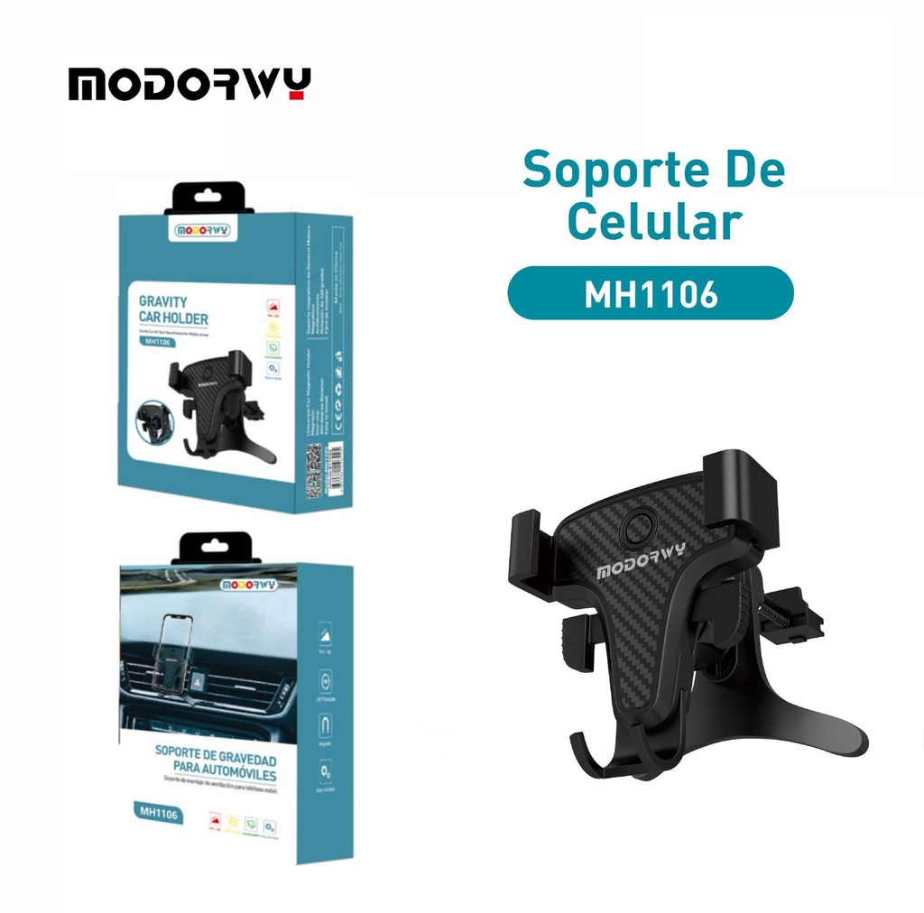 Soporte universal de rejilla para móviles modelo MH1106