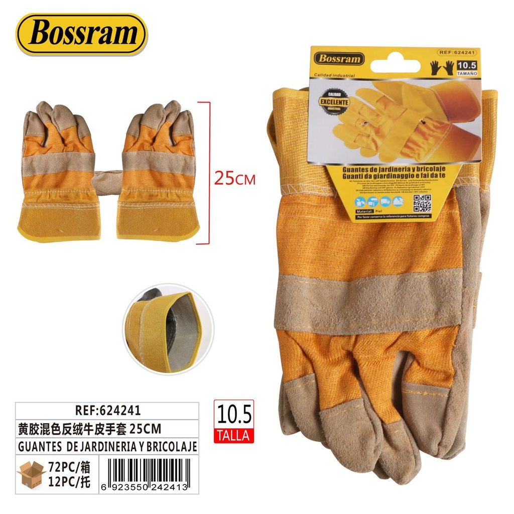 Guantes de jardinería y bricolaje 25cm - Equipos de protección personal