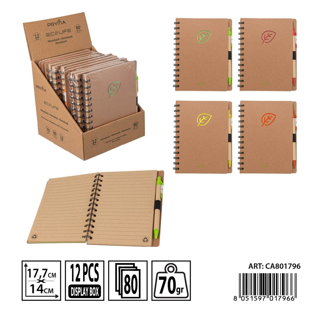 Cuaderno de dibujo 12x12cm 140g 80h - Material de oficina