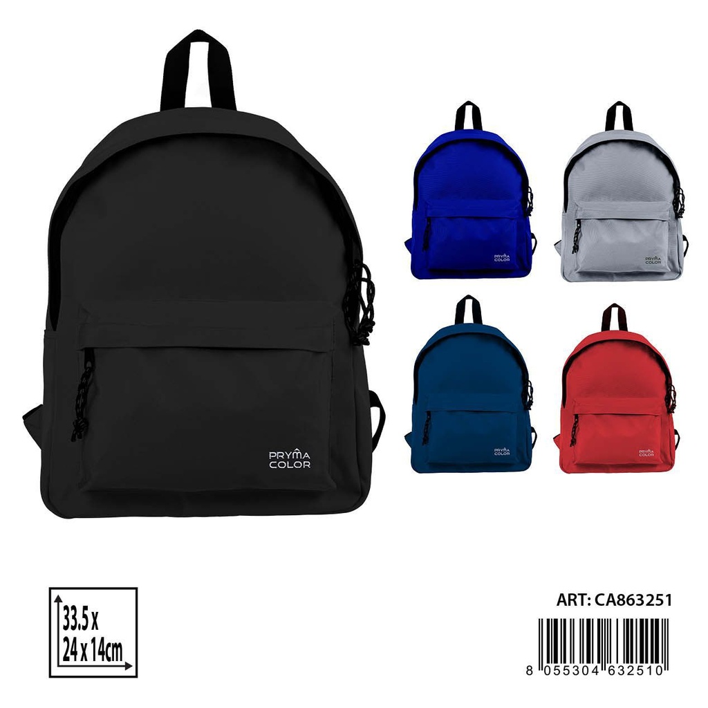 Mochila clásica 33.5x24x15 cm - Accesorios escolares