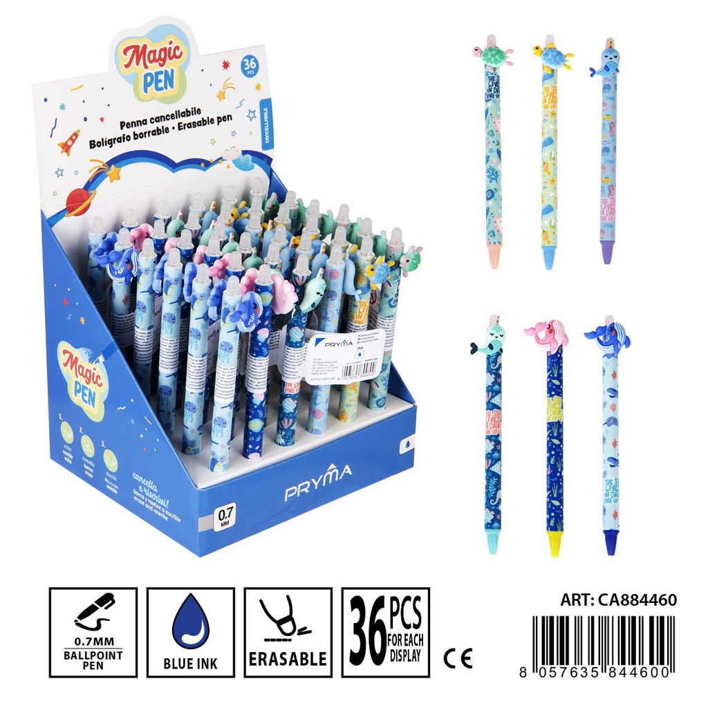 Bolígrafo borrable 0.7mm - Estilográfica funcional y creativa
