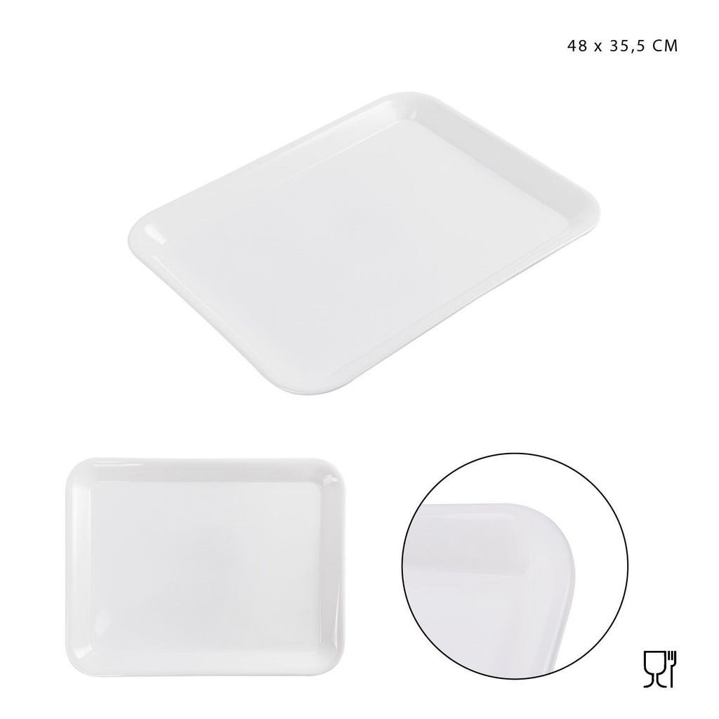 Bandeja de melamina 48x35.5 cm - Accesorios de cocina