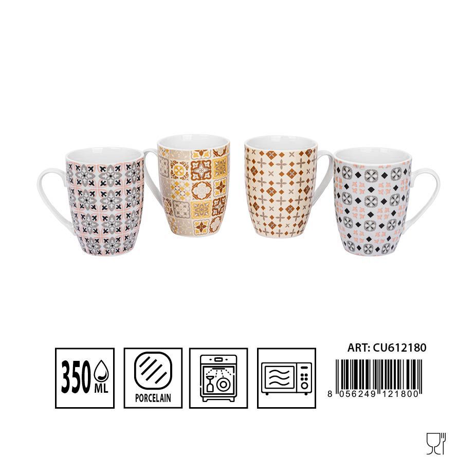 Taza mug de cerámica 350 ml - Vajilla y accesorios de cerámica