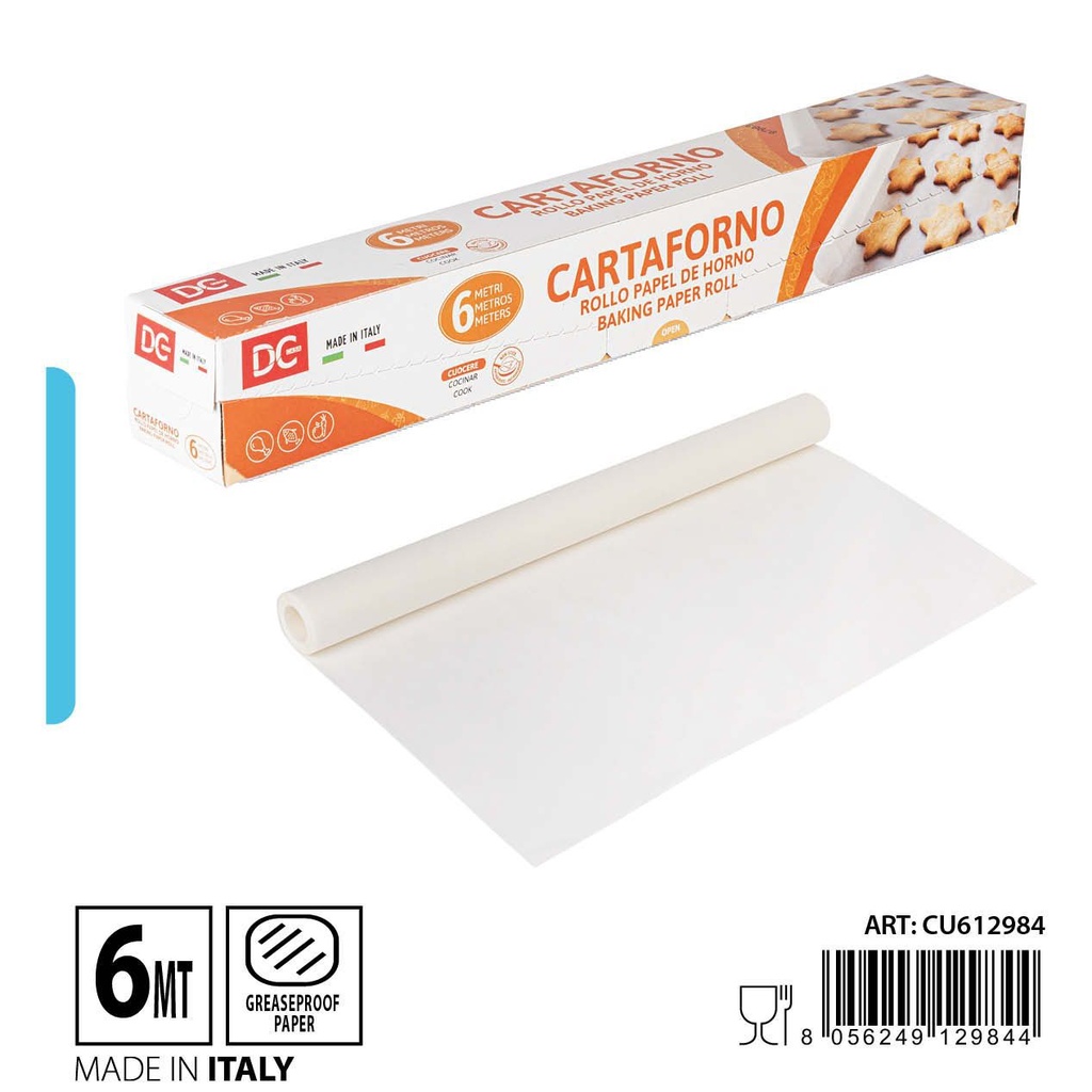 Papel para horno 330MM ancho 6 metros - Accesorios de cocina