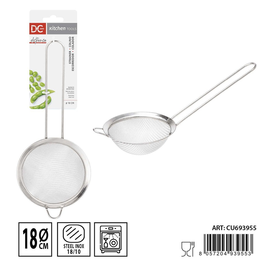 Colador redondo 18 cm - Utensilios de cocina