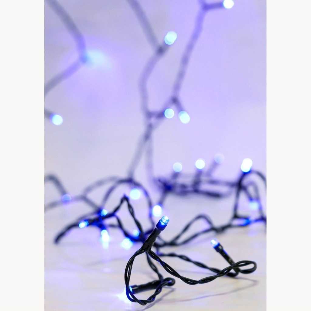 Luz de navidad LED 240L azul verde - Decoración de navidad