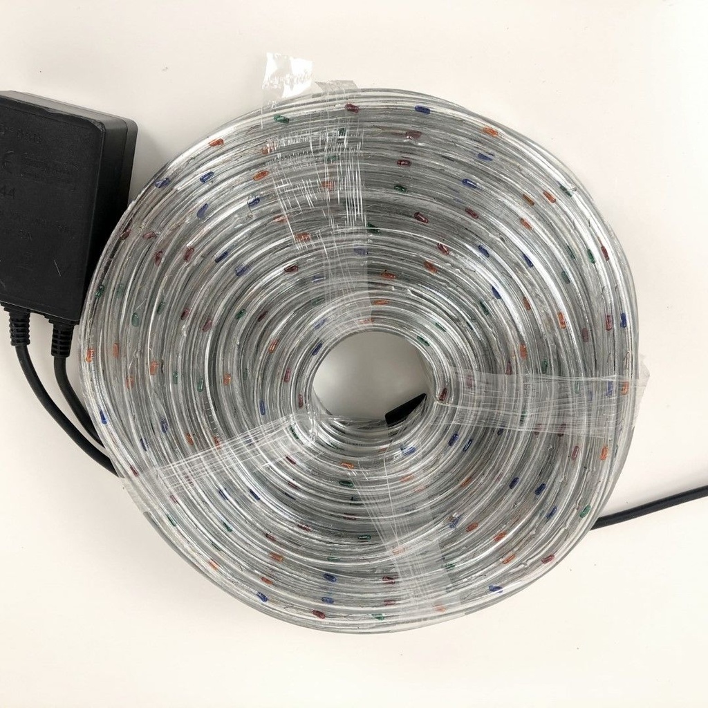 Tubo de luces LED de 6 m blanco - Decoración navideña