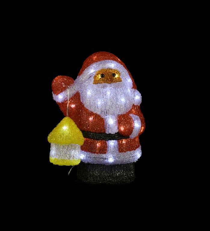 Luz LED de Papá Noel 50L 40*23*15 cm - Decoración navideña