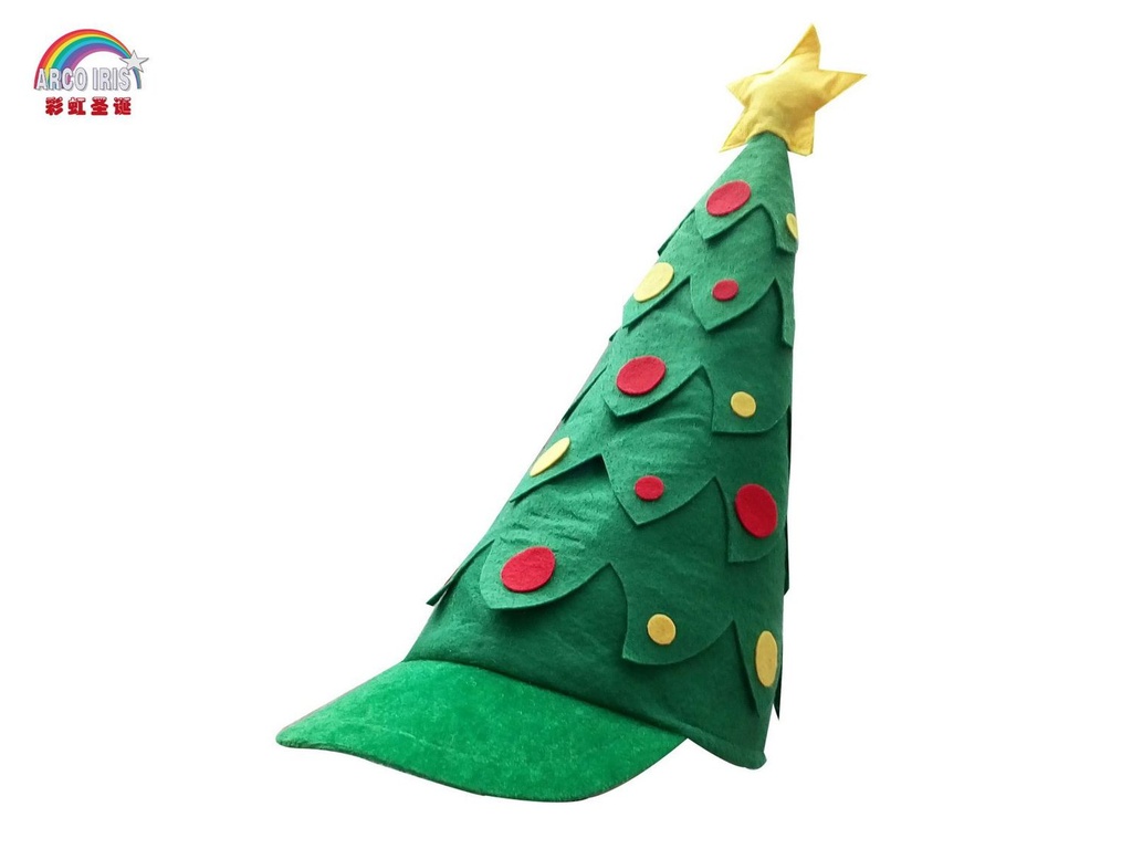 Gorra con forma de árbol de Navidad 58cm - Sombrero navideño  