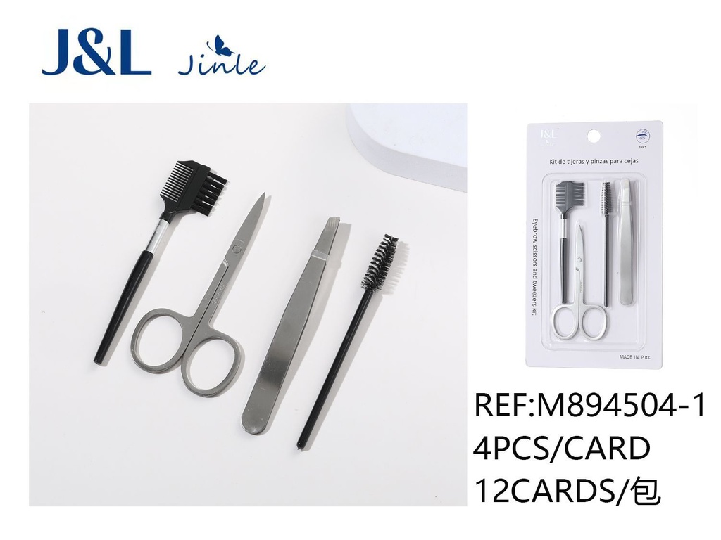 Set para cejas - Herramienta para cuidado de cejas