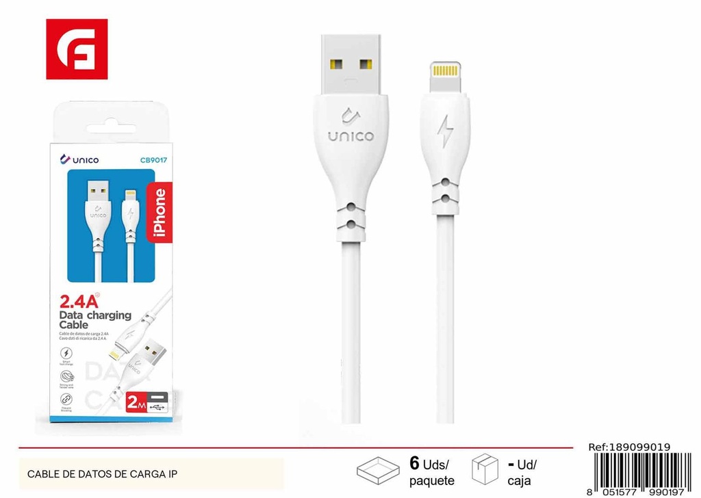 Cable de datos y carga para iPhone - Electrónica y cargadores de teléfono