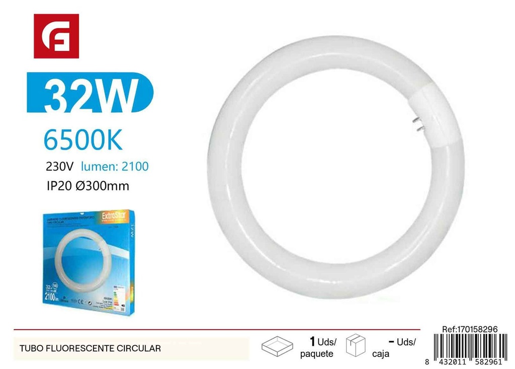 Tubo fluorescente circular - Iluminación
