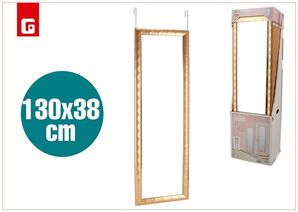 Espejo de puerta estilo 130*38 cm - Decoración del hogar