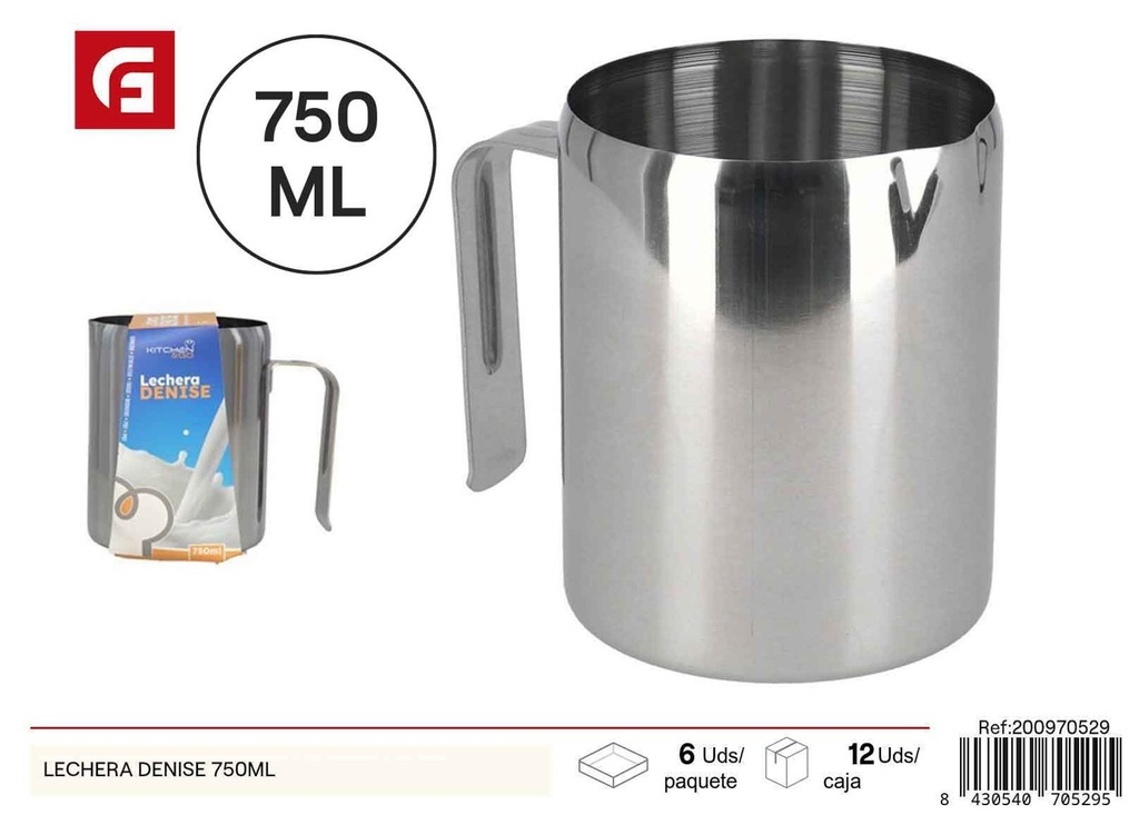 Lechera Denise 750ml - Cocina y utensilio para servir leche