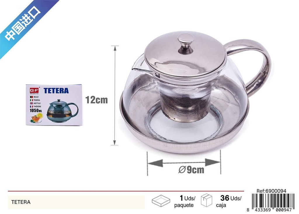 Tetera de 1050 ml - Utensilios de cocina y accesorios