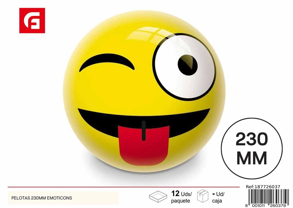 Pelotas 230mm emoticonos - Juguetes grandes