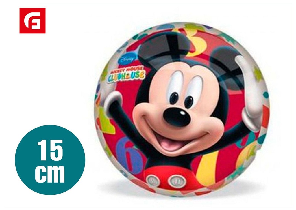 Pelota de 14cm Mickey - Juguetes y pelotas medianas