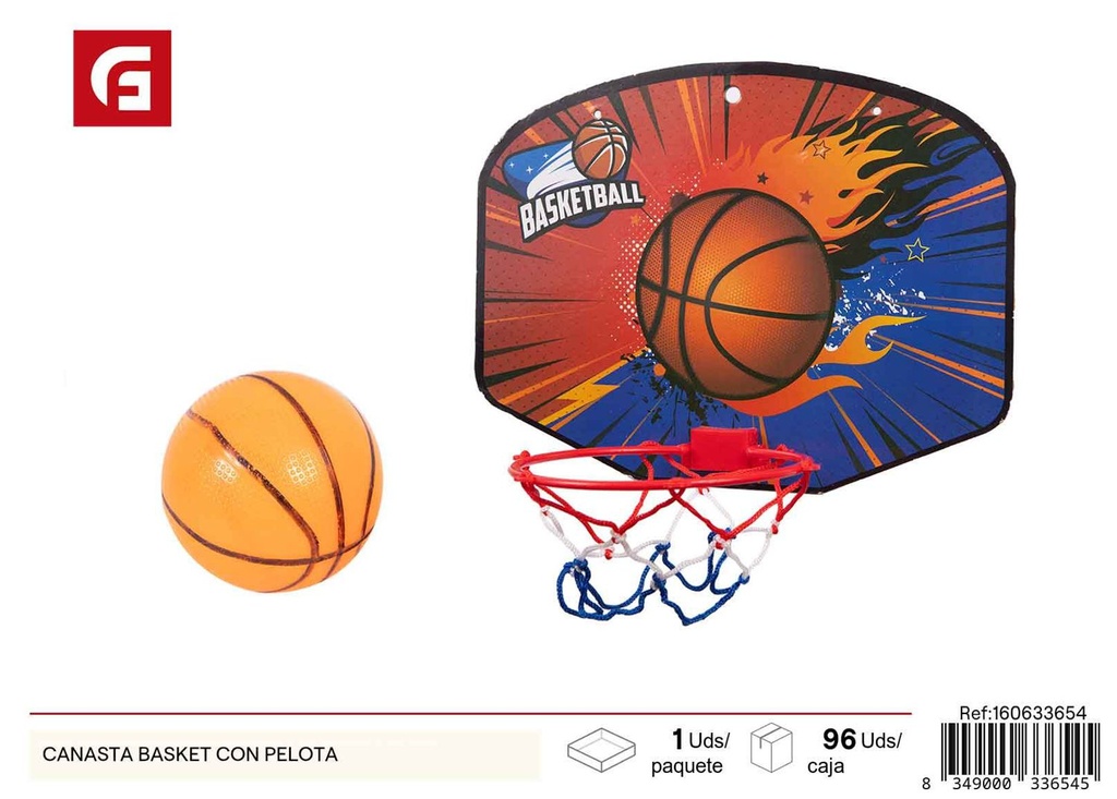 Canasta de baloncesto con pelota - Juguetes deportivos y baloncesto para niños