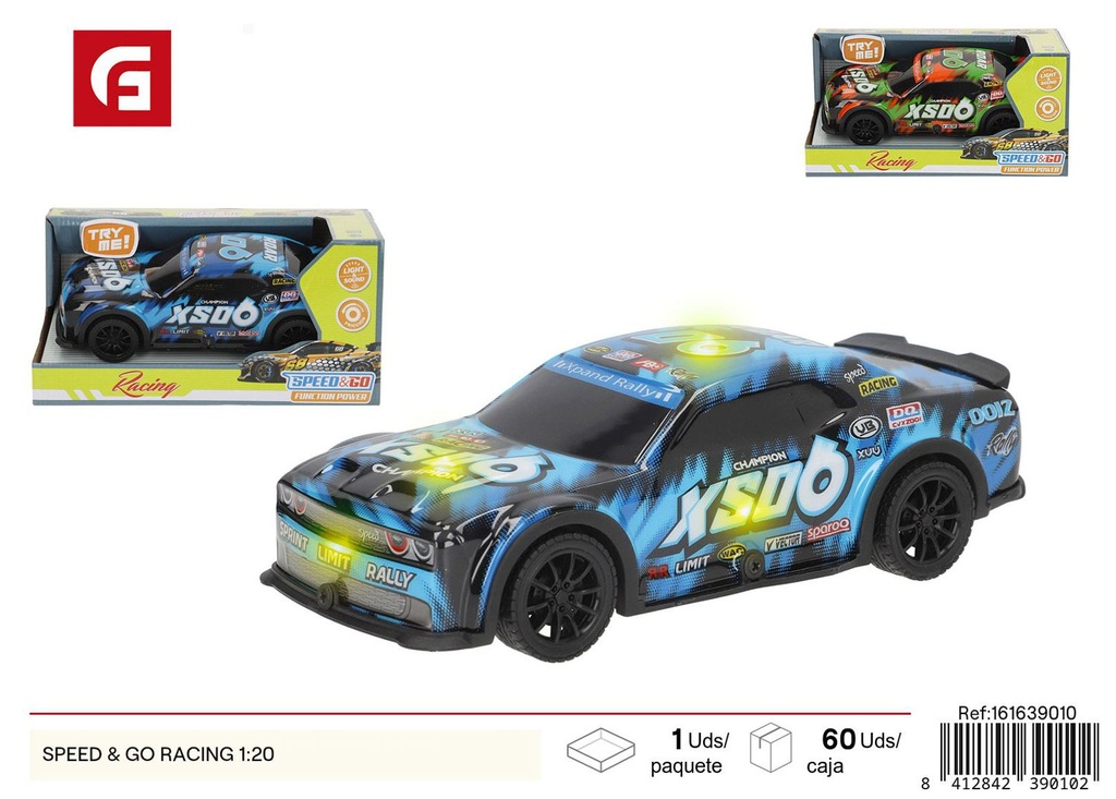 Coches de juguete Speed & Go Racing 1:20 - Juguetes