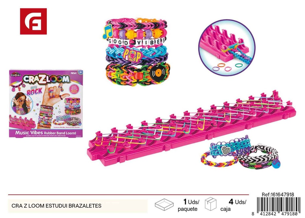 Creación de pulseras CRA Z LOOM - Juguetes de belleza