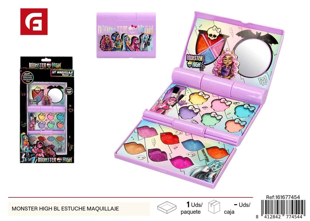 Estuche de maquillaje Monster High - Juguetes y belleza infantil