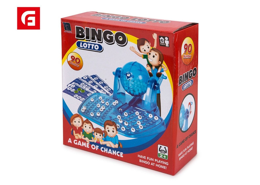 Bingo 90 números en caja - Juegos de mesa de bingo interactivos