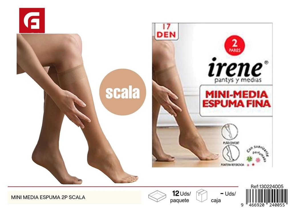 Mini medias de espuma 2P SCALA - Calcetines y pantys