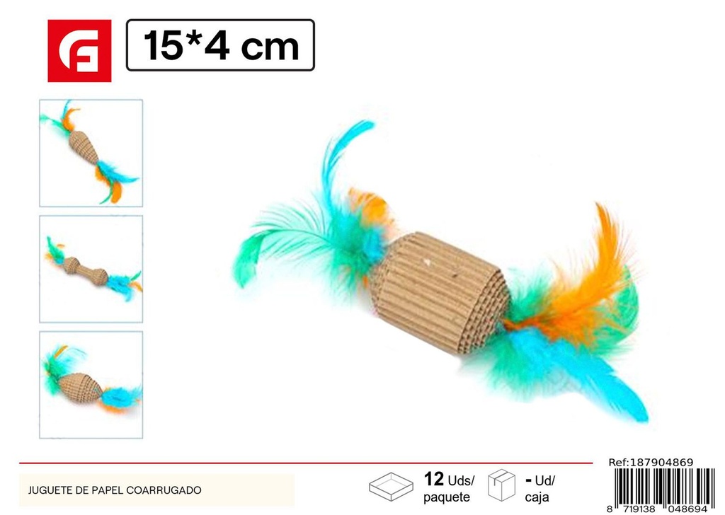 Juguete de papel arrugado para mascotas - Juguetes para mascotas