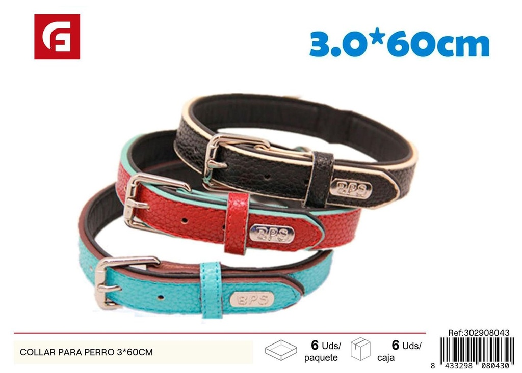 Collar para perro 3*60CM - Accesorios para mascotas