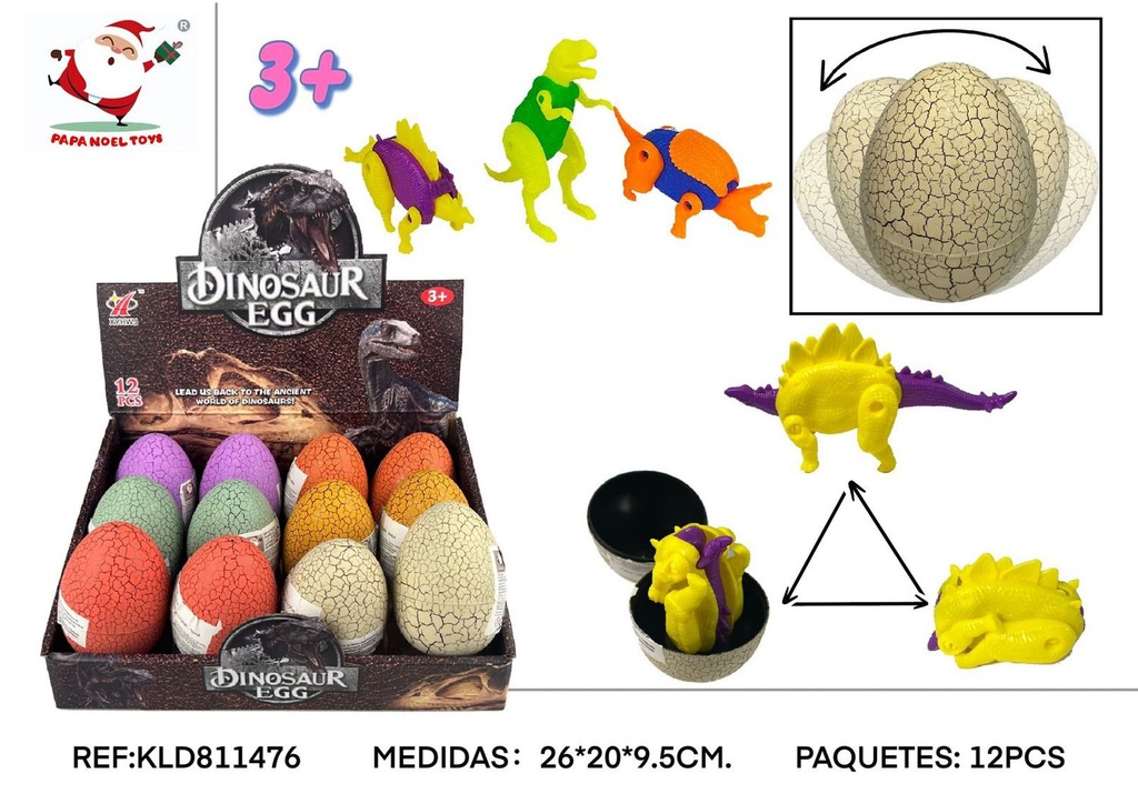 Huevo de dinosaurio - Juguetes de dinosaurios