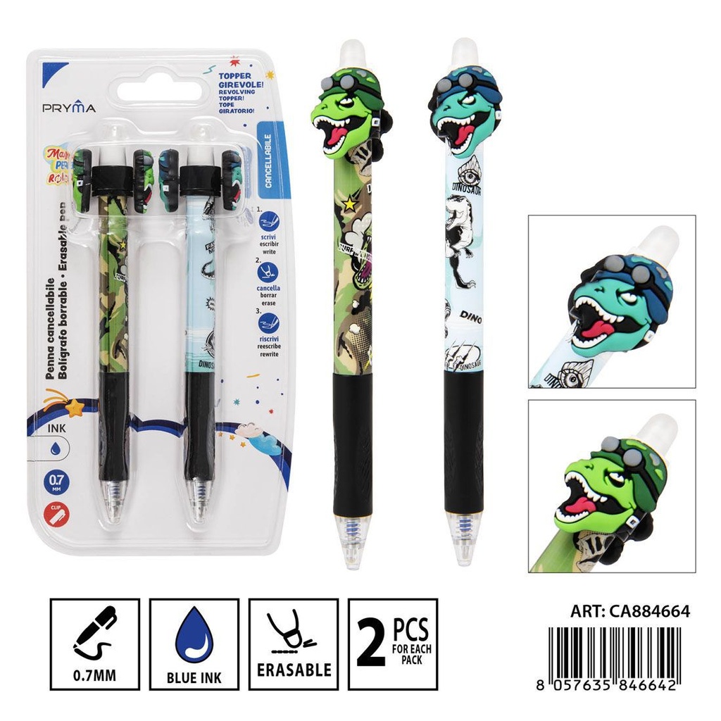Bolígrafo borrador Magic Roll 0.7 mm - Herramientas de escritura y bolígrafos borrables