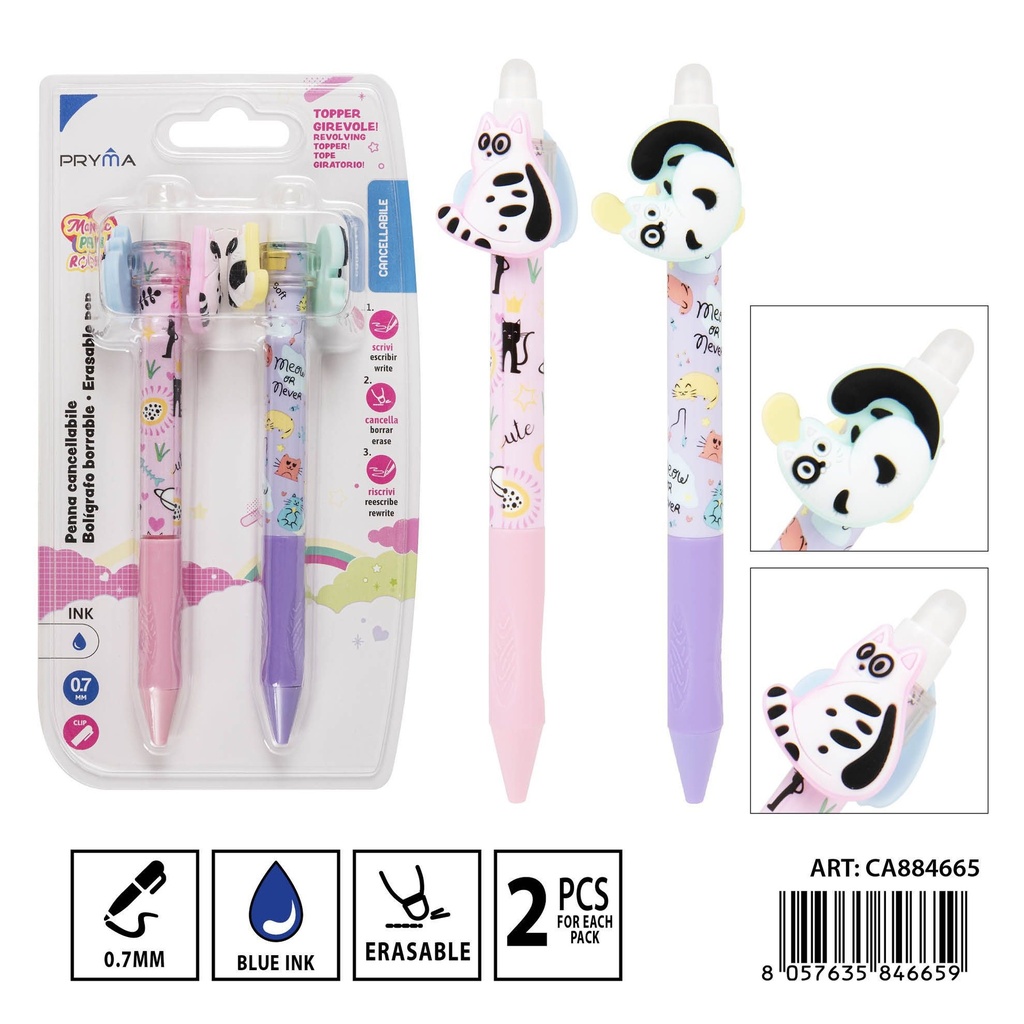 Bolígrafo borrador Magic Roll 0.7 mm - Herramientas de escritura y bolígrafos borrables