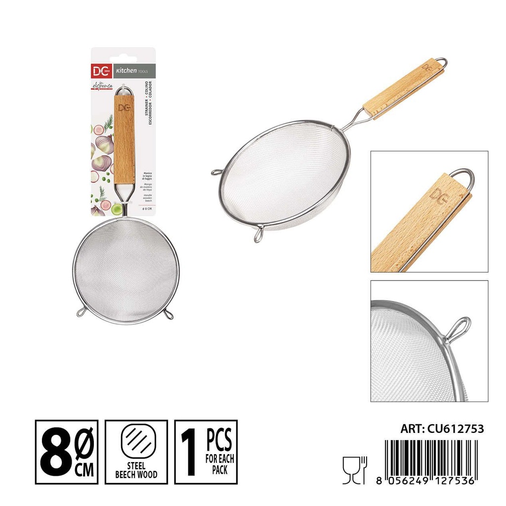 Colador redondo 8 cm - Accesorios de cocina