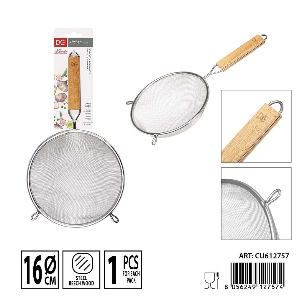 Colador redondo 18 cm - Accesorios de cocina